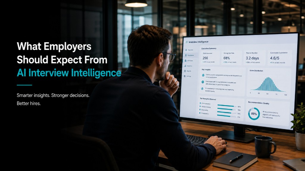 What Employers Should Expect From AI Interview Intelligence