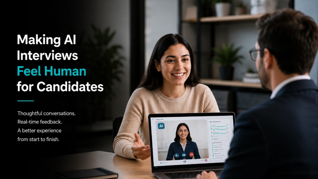 Making AI Interviews Feel Human for Candidates
